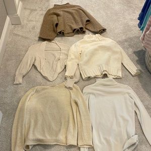 5 piece sweater haul!